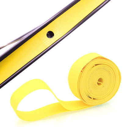 20 PCS Road Mountain Bike Anti-Stab Tyre Pad ชุดล้อจักรยาน PVC Spoke Lining Tape, Red, Yellow