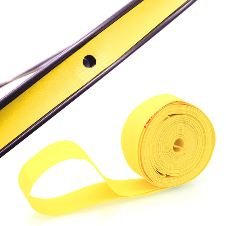 20 PCS Road Mountain Bike Anti-Stab Tyre Pad ชุดล้อจักรยาน PVC Spoke Lining Tape, Red, Yellow