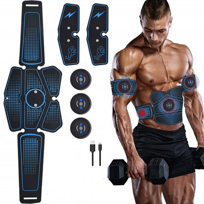 1082 EMS Muscle Training เครื่องกระตุ้นกล้ามเนื้อหน้าท้อง Home Fitness Belt, 1082 Abs Stickers(6 Pieces Blue Dot Belt), 1082 Abs Stickers(6 Pieces Orange Belts), 1082 Abs Stickers(8 Pieces Blue Human Word Belt), 1082 Abs Stickers(8 Pieces Blue Line Bel...
