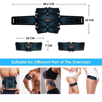 1082 EMS Muscle Training เครื่องกระตุ้นกล้ามเนื้อหน้าท้อง Home Fitness Belt, 1082 Abs Stickers(6 Pieces Blue Dot Belt), 1082 Abs Stickers(6 Pieces Orange Belts), 1082 Abs Stickers(8 Pieces Blue Human Word Belt), 1082 Abs Stickers(8 Pieces Blue Line Bel...