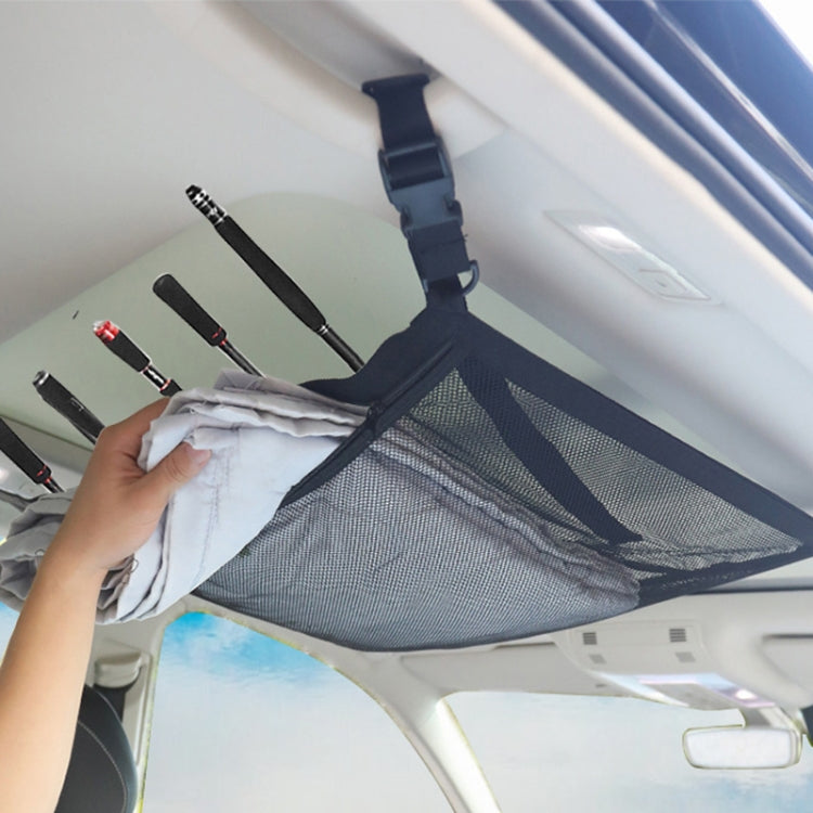 กระเป๋าเก็บของบนรถแบบแขวนปรับได้ Car Fishing Rod Rack, Fishing Rod Rack
