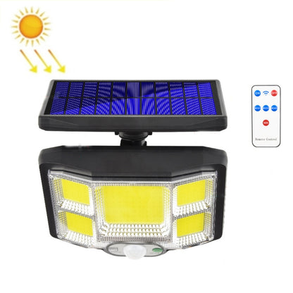 TG-TY085 Solar Outdoor Human Body Induction Wall Light Household Garden Waterproof Street Light with รีโมทคอนโทรล, Spec:, 96 LED Integrated, 96 COB Integrated, 96 LED Separated, 96 COB Separated, 168 LED  Integrated, 168 COB  Integrated, 168 LED Separa...