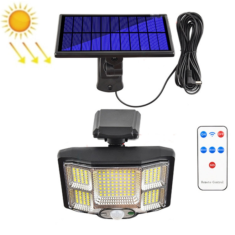 TG-TY085 Solar Outdoor Human Body Induction Wall Light Household Garden Waterproof Street Light with รีโมทคอนโทรล, Spec:, 96 LED Integrated, 96 COB Integrated, 96 LED Separated, 96 COB Separated, 168 LED  Integrated, 168 COB  Integrated, 168 LED Separa...