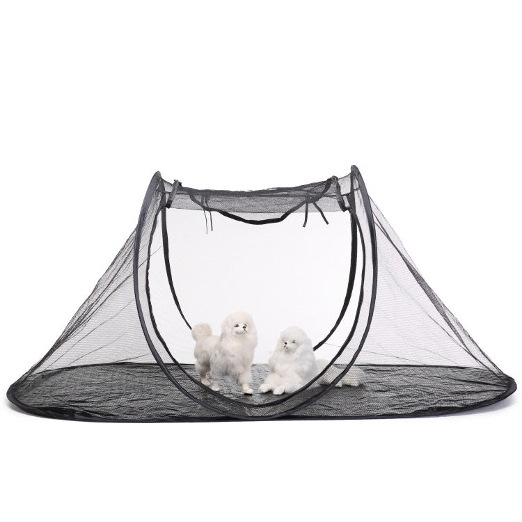 MQ-DZ55 ที่เก็บของพับได้เต็นท์สัตว์เลี้ยงกลางแจ้ง Travel Cat And Dog Kennel, Outdoor Pet Tent