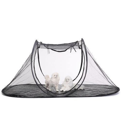 MQ-DZ55 ที่เก็บของพับได้เต็นท์สัตว์เลี้ยงกลางแจ้ง Travel Cat And Dog Kennel, Outdoor Pet Tent