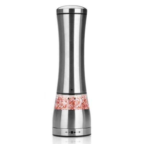 JE0318 2 PCS Stainless Steel Manual Multi-Purpose Pepper Grinder Kitchen Cooking Tools, JE0318