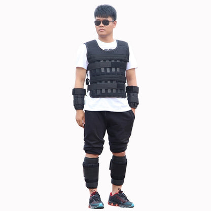 เสื้อกั๊กยกน้ำหนัก ขาและแขน สายรัดรับน้ำหนัก ฟิตเนส เทรนนิ่ง อุปกรณ์ยกน้ำหนัก, 1kg Vest, 3kg Vest, 5kg Vest, 10kg Vest, 15kg Vest, 10kg Suit, 15kg Suit