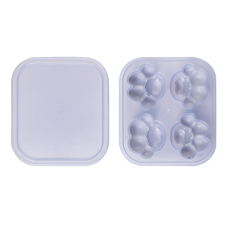 ครัวเรือน Cat PAW รูปร่างซิลิโคนกล่องน้ำแข็ง ICE CUBE แม่พิมพ์ ICE Hockey DIY กล่องอาหารเสริมพร้อมฝาปิด, Cat Paw Shape(Lilac Purple), Cat Paw Shape(Shrimp Red), Cat Paw Shape(Vegetation Green), Cat Paw Shape(Blue Green), Cat Paw Shape(Pink Purple)
