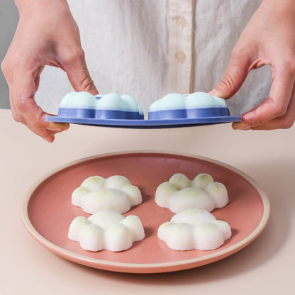 ครัวเรือน Cat PAW รูปร่างซิลิโคนกล่องน้ำแข็ง ICE CUBE แม่พิมพ์ ICE Hockey DIY กล่องอาหารเสริมพร้อมฝาปิด, Cat Paw Shape(Lilac Purple), Cat Paw Shape(Shrimp Red), Cat Paw Shape(Vegetation Green), Cat Paw Shape(Blue Green), Cat Paw Shape(Pink Purple)