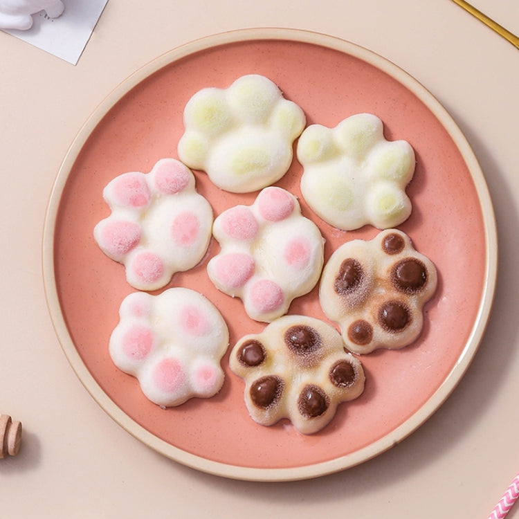 ครัวเรือน Cat PAW รูปร่างซิลิโคนกล่องน้ำแข็ง ICE CUBE แม่พิมพ์ ICE Hockey DIY กล่องอาหารเสริมพร้อมฝาปิด, Cat Paw Shape(Lilac Purple), Cat Paw Shape(Shrimp Red), Cat Paw Shape(Vegetation Green), Cat Paw Shape(Blue Green), Cat Paw Shape(Pink Purple)