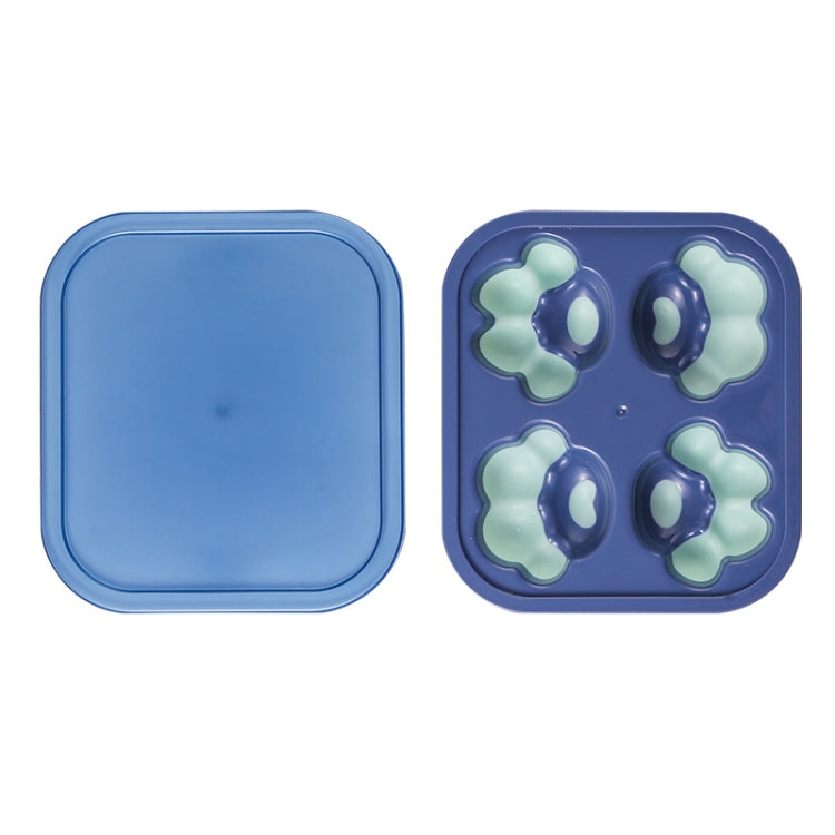 ครัวเรือน Cat PAW รูปร่างซิลิโคนกล่องน้ำแข็ง ICE CUBE แม่พิมพ์ ICE Hockey DIY กล่องอาหารเสริมพร้อมฝาปิด, Cat Paw Shape(Lilac Purple), Cat Paw Shape(Shrimp Red), Cat Paw Shape(Vegetation Green), Cat Paw Shape(Blue Green), Cat Paw Shape(Pink Purple)