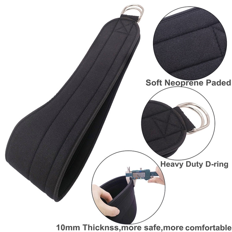 Pull-ups Double Ring Body Strength Weight-bearing Belt อุปกรณ์ออกกำลังกาย รับน้ำหนักได้: 150 กก., Weight-bearing Belt
