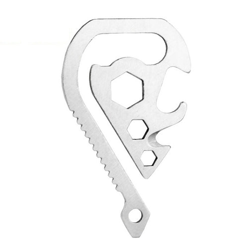 3 PCS Outdoor EDC Gadget เครื่องมือฉุกเฉิน คลิปกุญแจมัลติฟังก์ชั่น, EDC Emergency Tool