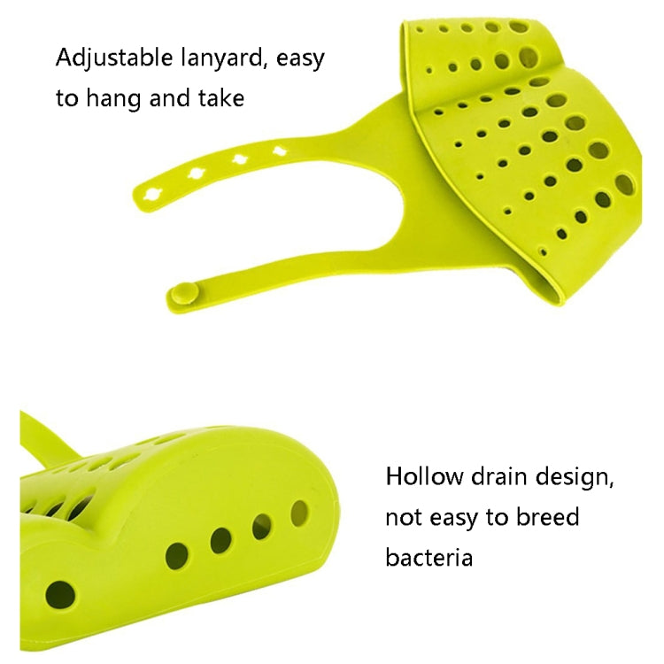 10 PCS TM15008 Snap-On Sink Storage Hanging Basket Kitchen Drain Hanging Bag, TM15008 Hanging Basket