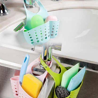 10 PCS TM15008 Snap-On Sink Storage Hanging Basket Kitchen Drain Hanging Bag, TM15008 Hanging Basket