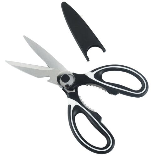 กรรไกรครัว PCS 4 ชิ้นกรรไกรสแตนเลสแบบมัลติฟังก์ชั่น, 4 in 1 Kitchen Scissors
