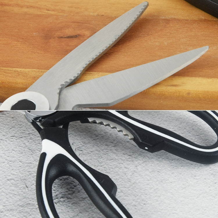 กรรไกรครัว PCS 4 ชิ้นกรรไกรสแตนเลสแบบมัลติฟังก์ชั่น, 4 in 1 Kitchen Scissors