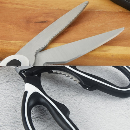 กรรไกรครัว PCS 4 ชิ้นกรรไกรสแตนเลสแบบมัลติฟังก์ชั่น, 4 in 1 Kitchen Scissors