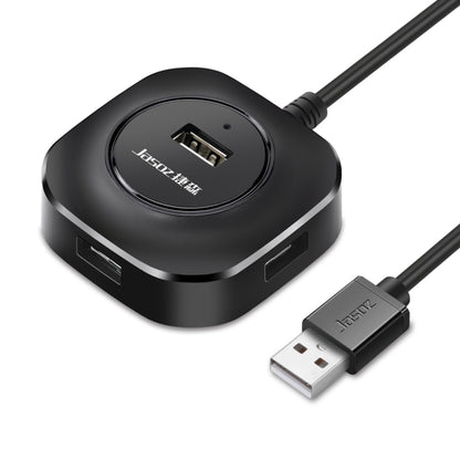 Jasoz High-Speed USB2.0 4-Ports HUB 1 ถึง 4 Docking HUB, Black 0.3m, Black 0.5m, Black 1.2m, White 0.3m, White 0.5m, White 1.2m