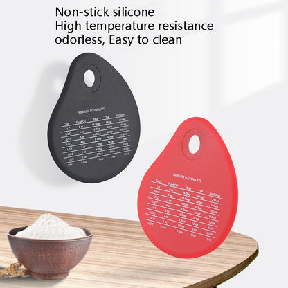 3 PCS ซิลิโคนขูดครีม Steward Scraper Butter Cut มีด Wiper, Cut Knife Wiper(Black), Cut Knife Wiper(Red)