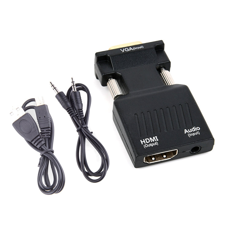 HW-2217 ตัวแปลง VGA เป็น HDMI พร้อมโฮสต์คอมพิวเตอร์เสียงเป็น HD Converter