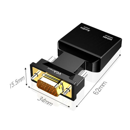 HW-2217 ตัวแปลง VGA เป็น HDMI พร้อมโฮสต์คอมพิวเตอร์เสียงเป็น HD Converter