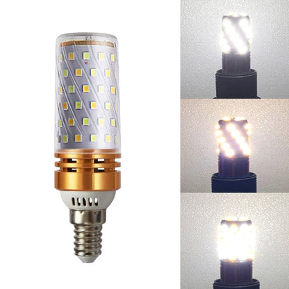 3 PCS No Flicker Corn Light Candle Bulb Screw Bulb, 12W-E14  Warm Light  Home Style, 12W-E14  Three-color Light Home Style, 12W-E14  Neutral Light Home Style, 12W-E14  Warm Light Engineering, 12W-E14  Three-color Light Engineering                      ...