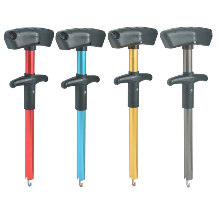 2 PCS แบบพกพา T-Type Hook Remover สำหรับ Sea Fishing Gear Detacher, การจัดส่งแบบสุ่มสี, T-Type Hook Remover