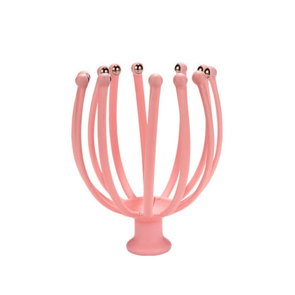 5 PCS 12 Claw Head Massager Octopus Rotating Ball นวดผ่อนคลาย