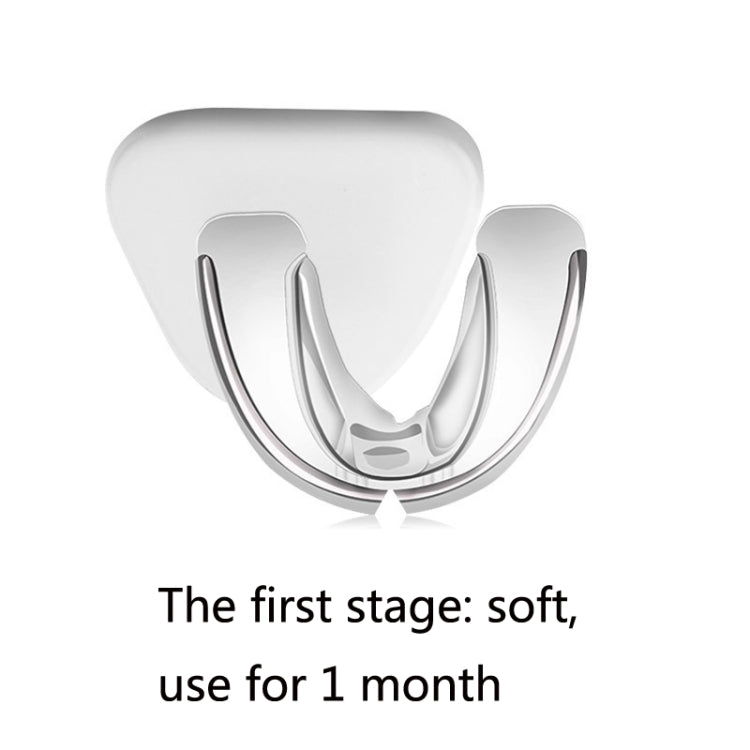 2 PCS วงเล็บปีกกาแบบใสเครื่องมือจัดฟันกีฬาชกมวยฟันยามปาก, First Stage, Second Stage, Third Stage