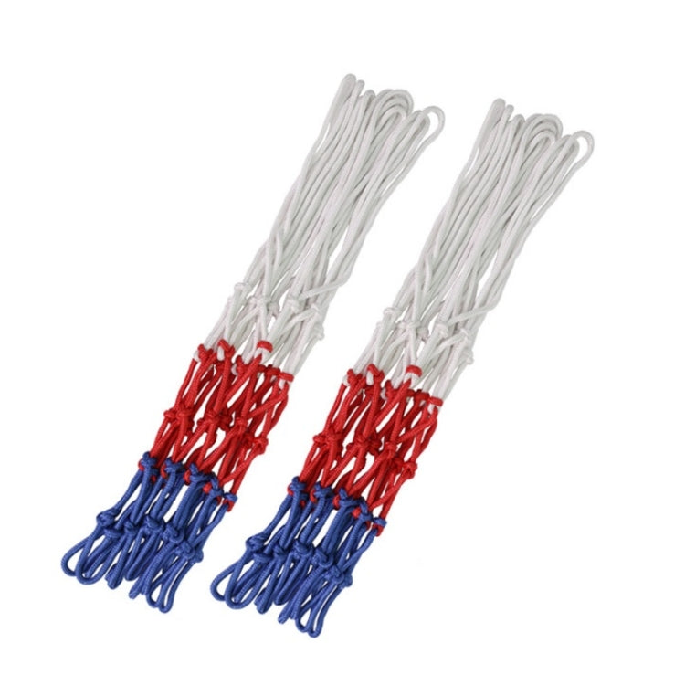 ตาข่ายบาสเก็ตบอลเชือกกลมกลางแจ้ง 2 คู่, 5.0mm Long Heavy Polyester(Red White Blue), 5.0mm Heavy Polyester(White Red Blue), 5.0mm Heavy Polyester(White Red), 5.0mm Heavy Polyester(White), 5.0mm Bold Polypropylene(White Red Blue)                         ...