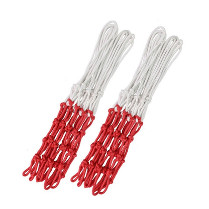 ตาข่ายบาสเก็ตบอลเชือกกลมกลางแจ้ง 2 คู่, 5.0mm Long Heavy Polyester(Red White Blue), 5.0mm Heavy Polyester(White Red Blue), 5.0mm Heavy Polyester(White Red), 5.0mm Heavy Polyester(White), 5.0mm Bold Polypropylene(White Red Blue)                         ...