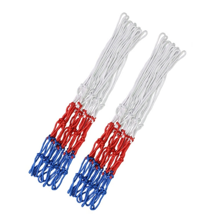 ตาข่ายบาสเก็ตบอลเชือกกลมกลางแจ้ง 2 คู่, 5.0mm Long Heavy Polyester(Red White Blue), 5.0mm Heavy Polyester(White Red Blue), 5.0mm Heavy Polyester(White Red), 5.0mm Heavy Polyester(White), 5.0mm Bold Polypropylene(White Red Blue)                         ...