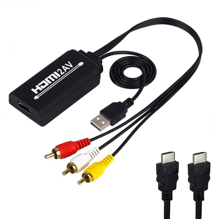 RL-HTAL1 ตัวแปลง HDMI เป็น AV ข้อมูลจำเพาะ:, Male to Male Confinement + HDMI Converter, Female to Male Split