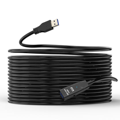 D.Y.TECH USB 3.0 สายเคเบิลต่อขยายชายกับหญิงสายเคเบิลข้อมูลชิปป้องกันคู่, ความยาว:, 10m, 15m