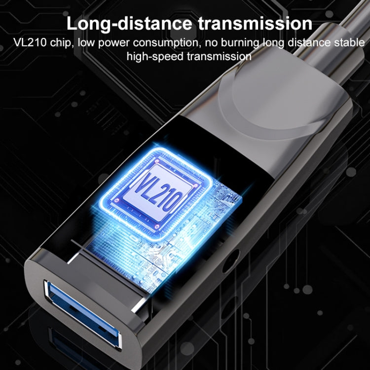 D.Y.TECH USB 3.0 สายเคเบิลต่อขยายชายกับหญิงสายเคเบิลข้อมูลชิปป้องกันคู่, ความยาว:, 10m, 15m