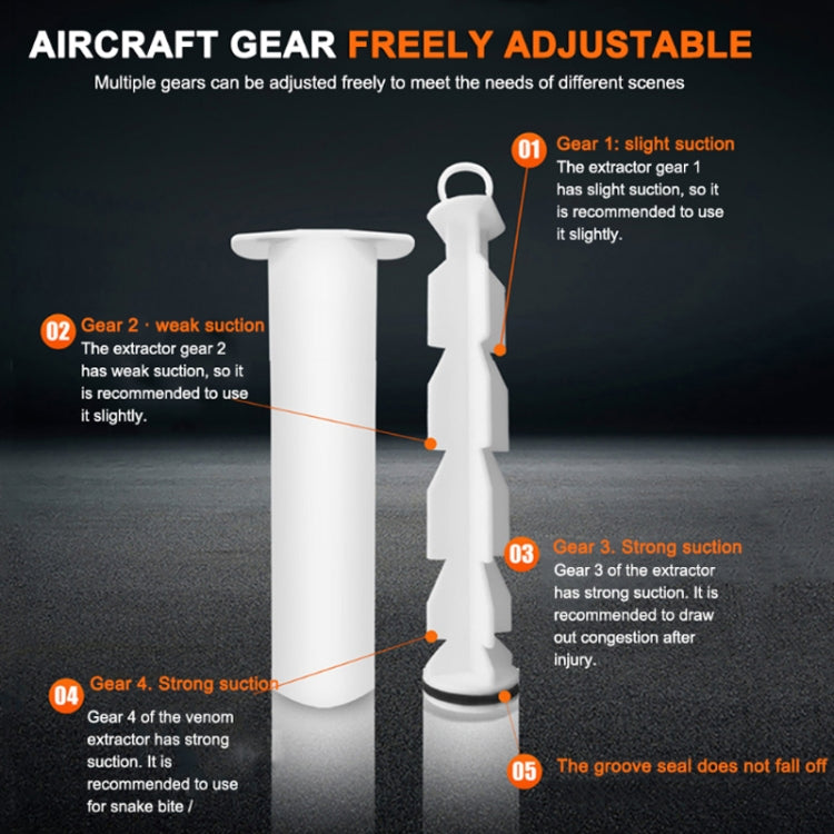 3 ชิ้นอุปกรณ์กู้ภัยฉุกเฉินภาคสนามเครื่องดูดสูญญากาศพิษ, Rescue Vacuum Extractor