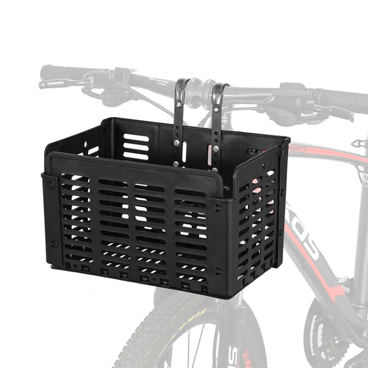 WEST BIKING ตะกร้าจักรยานพับได้ Quick Release Basket ตะกร้าอาหารแบบพกพา, WEST BIKING Bicycle Food Basket