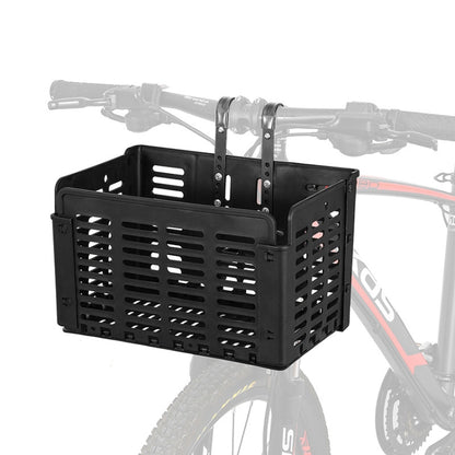 WEST BIKING ตะกร้าจักรยานพับได้ Quick Release Basket ตะกร้าอาหารแบบพกพา, WEST BIKING Bicycle Food Basket