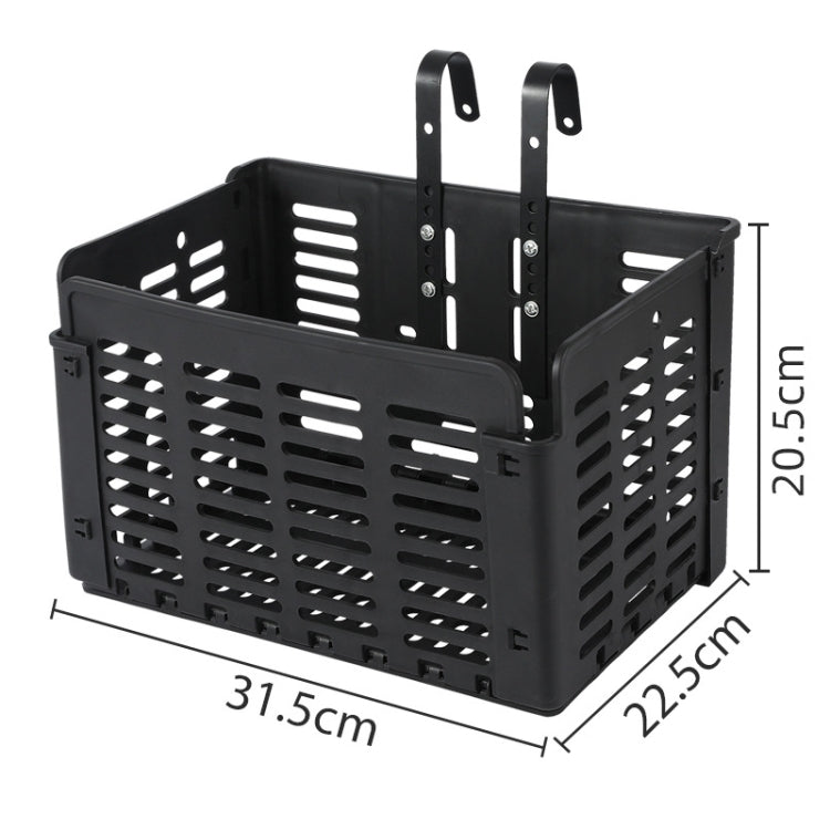 WEST BIKING ตะกร้าจักรยานพับได้ Quick Release Basket ตะกร้าอาหารแบบพกพา, WEST BIKING Bicycle Food Basket