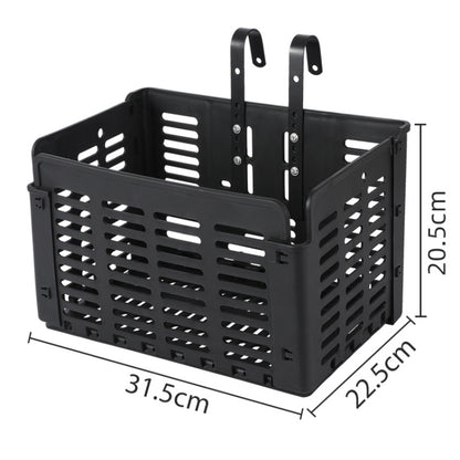 WEST BIKING ตะกร้าจักรยานพับได้ Quick Release Basket ตะกร้าอาหารแบบพกพา, WEST BIKING Bicycle Food Basket