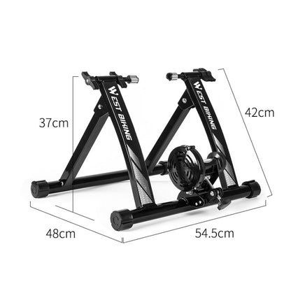 WEST BIKING YP1402008 แร็คจอดจักรยานในร่มแพลตฟอร์มฝึกปั่นจักรยานอุปกรณ์ออกกำลังกาย Road Mountain Bike แร็คจอดจักรยาน, WEST BIKING YP1402008