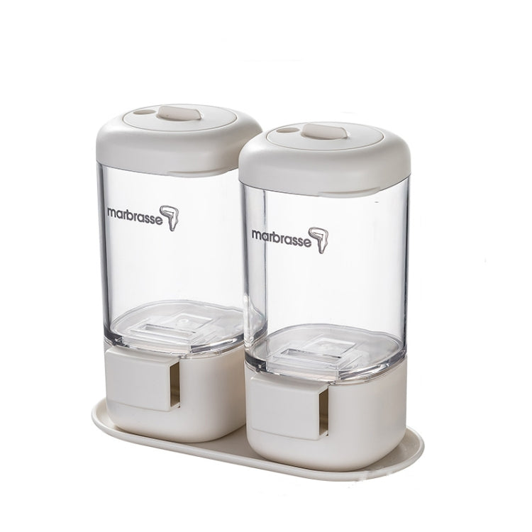 Marbrasse Metering กล่องปรุงรส ชนิดกด ขวดปรุงรส โรตารี่ ซีล ครัวเรือน ครัว เครื่องปรุงรส Can, Single, Metering
