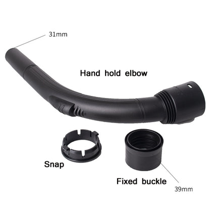 3 PCS 32mm Hand Handle Elbow สำหรับอุปกรณ์เครื่องดูดฝุ่นในครัวเรือน