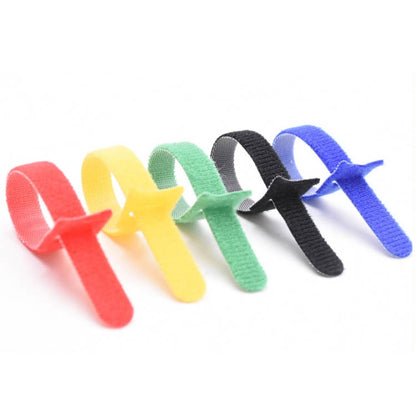 60 PCS T-Shaped Cable Organizer Belt Nylon Winder Buckle, ความยาว:, 15cm, 20cm, 30cm