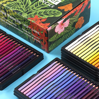 BRUTFUNER 520 Colour Colour Lead Set Art Painting Oily Hand-Painted Color Lead, 520 Colors Hand-Painted