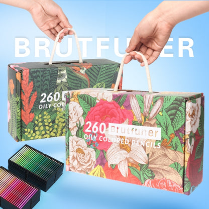 BRUTFUNER 520 Colour Colour Lead Set Art Painting Oily Hand-Painted Color Lead, 520 Colors Hand-Painted