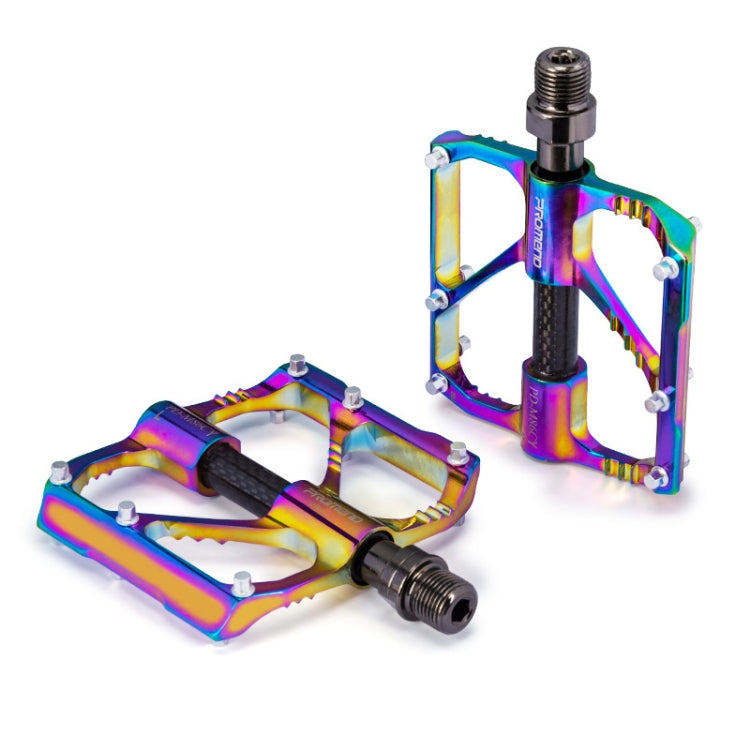 1 คู่ PROMEND สาม Peilin แบริ่งอลูมิเนียม CNC จักรยานที่มีสีสันเหยียบ, PD-M86CY, PD-R87CY