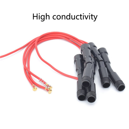 100 ชิ้น กระบอกฟิวส์แบบมีสาย Fuse Holder Glass Holder ขนาด 5x20mm, 100 PCS Fuse Holder