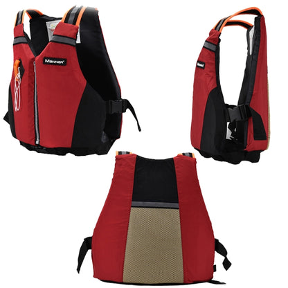 ลักษณะ QP2025 เสื้อพยุงตัวเรือมังกรเรือคายัค Paddle Board เสื้อพยุงตัว, Green, Orange, Red
